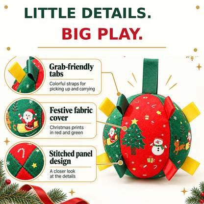 Dog Christmas Interactive Toy Soccer Ball with Bell🎄🐶🐱