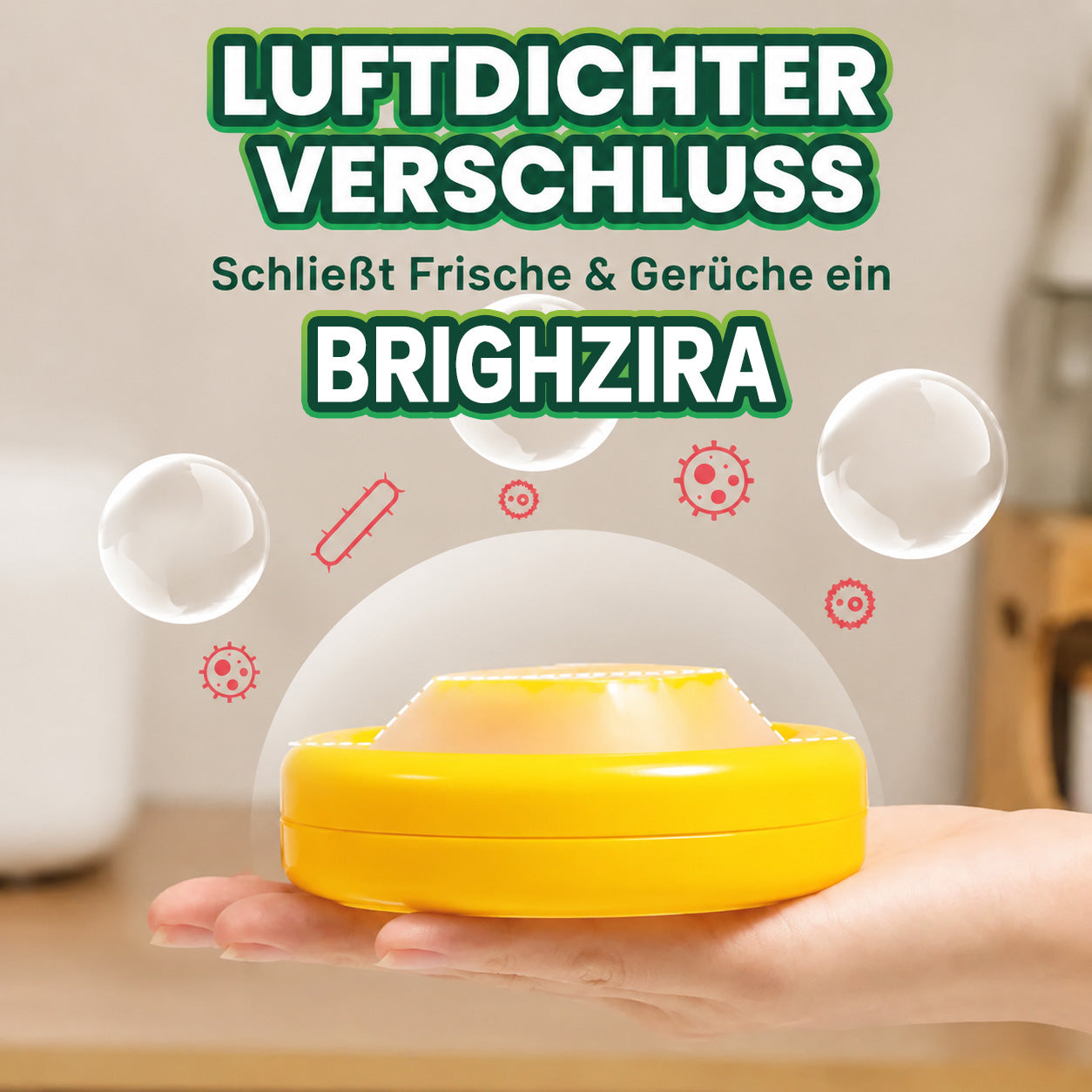 Brighzira™-Kühlschrank-Aufbewahrungsbehälter