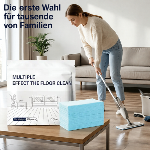 🔥🔥🔥 Allzweck-Bodenreinigungs-Tabs – Konzentrierter Reiniger für Parkett, Fliesen, Laminat & mehr