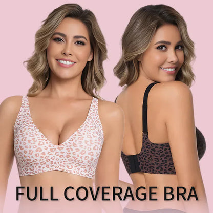 🔥Holiday Offer Ends Soon! Women’s Wireless Deep V Push-Up Bralette — Ultra-Comfortable T-Shirt Bra.