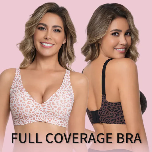 🔥Holiday Offer Ends Soon! Women’s Wireless Deep V Push-Up Bralette — Ultra-Comfortable T-Shirt Bra.