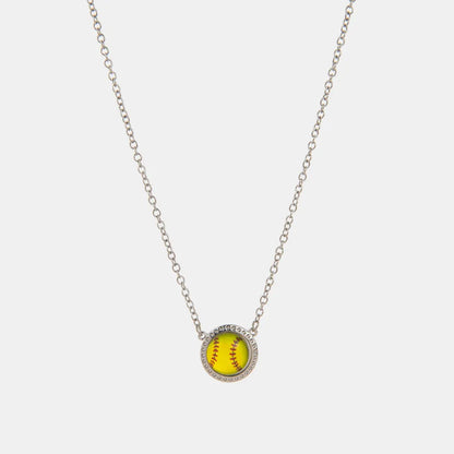 Sporty Element Resin Necklace