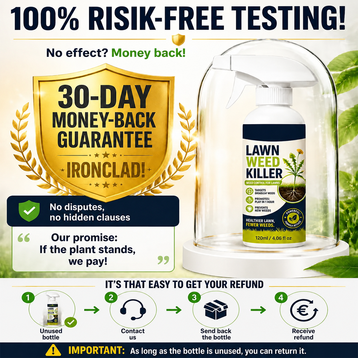 💯 [Easy and stress-free weeding in the garden] Herbicide for domestic use
