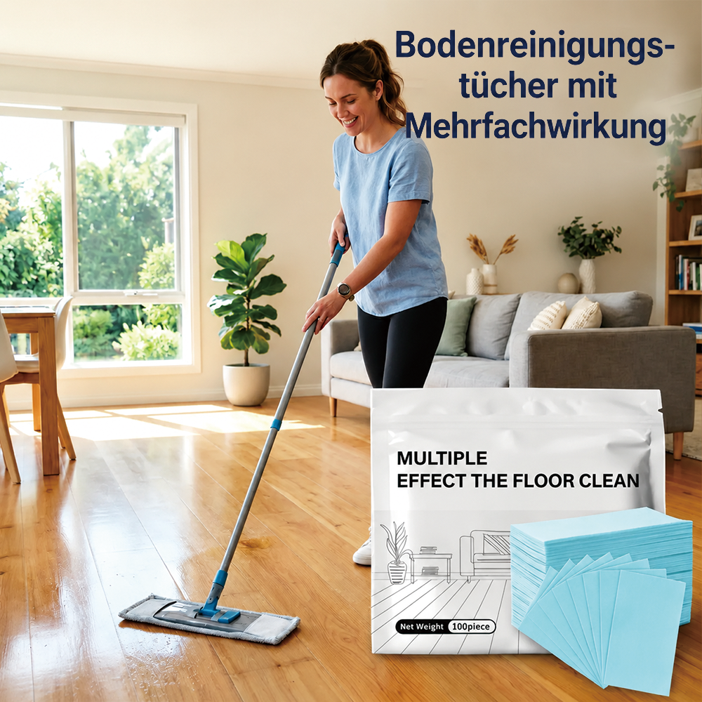 🔥🔥🔥 Allzweck-Bodenreinigungs-Tabs – Konzentrierter Reiniger für Parkett, Fliesen, Laminat & mehr