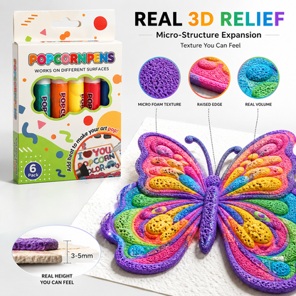 Save 50% by ordering today丨Qooes® 3D Relief Art Pen – Turn Flat Drawings Into Touchable 3D Art🪄