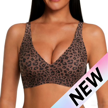 🔥Holiday Offer Ends Soon! Women’s Wireless Deep V Push-Up Bralette — Ultra-Comfortable T-Shirt Bra.
