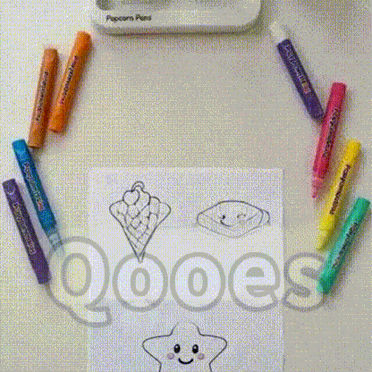 Save 50% by ordering today丨Qooes® 3D Relief Art Pen – Turn Flat Drawings Into Touchable 3D Art🪄
