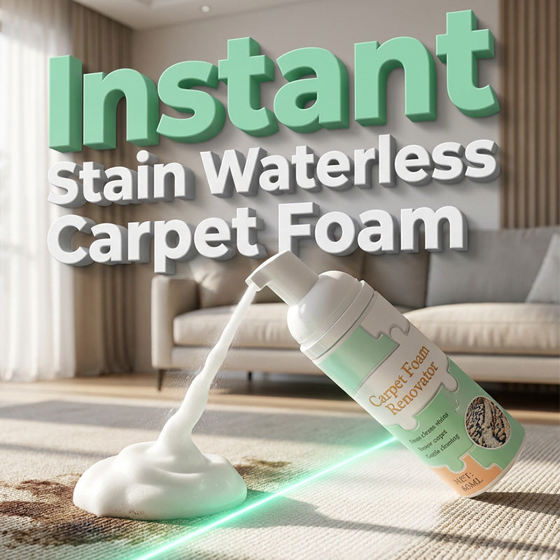 🍀Waterless Carpet Foam Stain Remover